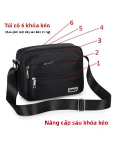 Casual Shoulder Bag Multi-Layer Large Capacity Travel Bag