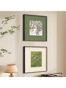 FENGHONGTAO | Green Foyer Decorative Wall Art Textured French Style