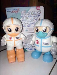 Mainan Robot Dokter Tenaga Medis Joged - Dance Robot / Mainan robot tenaga medis
