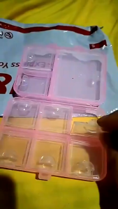 9 Grid Moisture Proof Medicine Storage Box Portable Pill First Aid Kit Container Pill Cutter Box