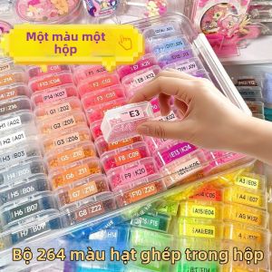 BEIDIANNI | Bộ DIY Hạt Đậu Thỏ 264 Màu