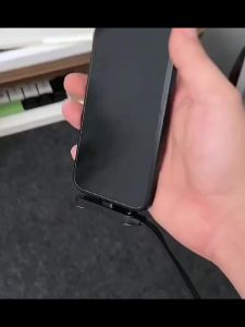 iLEPO | 65W USB-A & 240W USB-C Fast Charging Built-In Phone Stand Foldable Hold Data Cable Super Fast Charger Elbow for iPhone 14-17