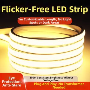 jiuxin lighting | Anti-Flicker LED Light Strip 220V