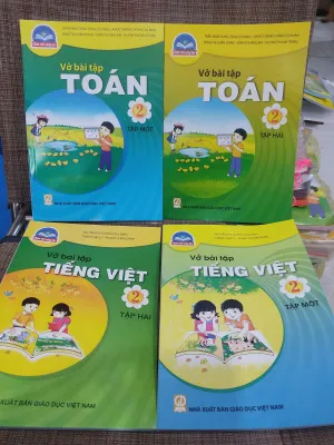 Toys Vở bài tập toán tiếng việt 2 tập 2 kèm 2 cây bút hình