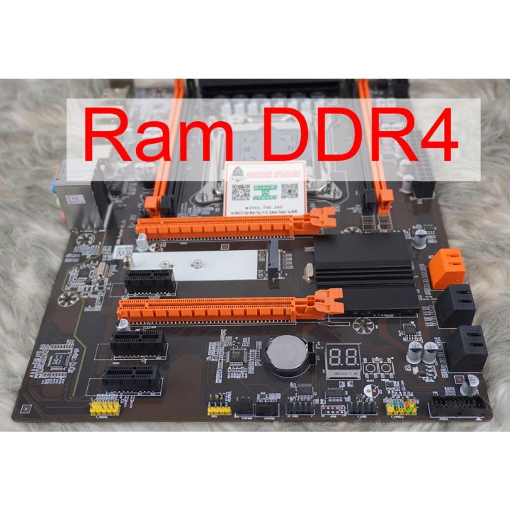 Main X99 socket 2011 Hỗ trợ cpu Xeon v3 v4