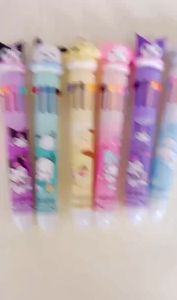Dotto Pulpen Karakter SANRIO 3D 10 Warna Mekanik Pen Multicolor TC
