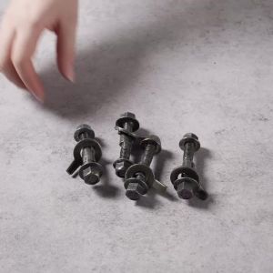 4/8Pcs 12mm Wheel Alignment Camber Bolt 72mm Metal Eccentric Screw Car Adjustment Repair Tool 10.9 Level Four Wheel Positioning