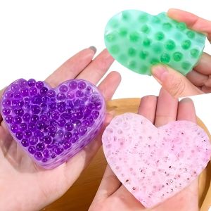 New Love Pimple Popping Fidget Toy Soft Reusable Model Silicone Pimple Sensory Squeeze Toys Creative Funny Anti-pressure Gift