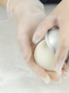 Kitchen Tool 3D Aluminum Ball Sphere Bath Snowball Cake Pastry Mould Half Round Bomb Mold Daifuku Dessert Pan Tin Baking Practical Mochi Mold