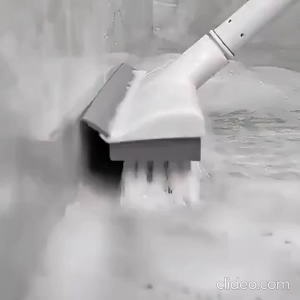 Sikat Toilet Lantai- Sikat Dorong Gagang Panjang - Sikat Lantai WC 2in1 Wiper
