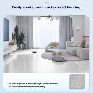 High-Gloss Marble Effect Epoxy Floor Coating Waterproof Floor Paint Marble Garage PaintWaterproof Water-Based Epoxy Coating