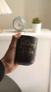Tempat Sikat Gigi Tooth brush Holder Estetik/ Gelas Kumur/Tempat Dispenser Sikat gigi Multifungsi/Perlengkapan Kamar Mandi