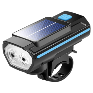 JOYCS | Solar Waterproof Bike Headlight with Horn