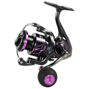 Sougayilang | Sougayilang Spinning Reel 1000~4000 Serie 5.2:1Gear Ratio 12kg Max Drag CNC Aluminum Spool Fishing Reel for Freshwater Saltwater