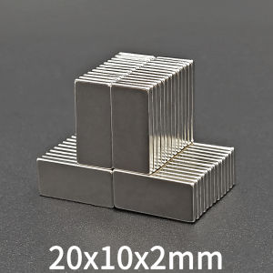 20x10x2 Super Powerful Magnets Strong Disc Magnets for Fridge DIY Building Scientific Craft Education 20mm x 10mm x 2mm