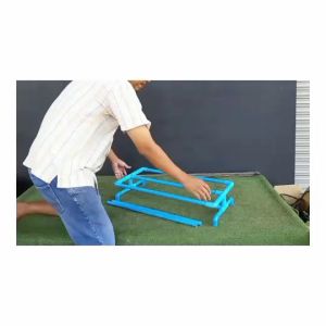 DIY ราวตากผ้าขนหนู รุ่นอุ้ย352 PVC 3ราวแขวน