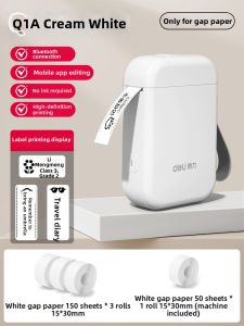 deli | Bluetooth Mini Handheld Thermal Label Printer
