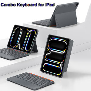 WIWU 3 in 1 keyboard Case for  for iPad 10th/11th(A16)/ iPad Air 13(M3 2025/M2 2024)Bluetooth Wireless Detachable Magnetic Stand Rechargeable Keyboard with Removable Cover/Trackpad