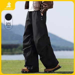 Mexican | New Spring Autumn Mens Loose Straight Leg High-waist Pant