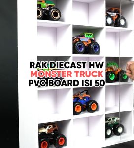 Rak Hotwheels PVC Monster Truck isi 50 Landscape