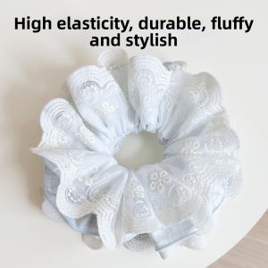 ZUOOU | Korean Style Bow Ribbon Headband Blue Gentle Spring Vacation