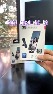 Mic thu âm không dây thu âm tốt khử tiếng ồn quay video vlog livestream