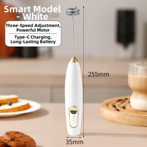 Handheld Portable Electric Milk Frother