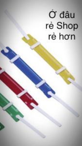 Nẹp Kẹp Tài Liệu - Nẹp Acco Nhựa - hộp 50 bộ