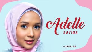Softlens Normal ADELLE Diameter 16mm BIG EYES by IRISLAB Gratis Tempat Soflens