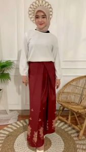 Sarung Batik Rayon / Goyor Print Motif Pintu Aceh 4 | Serian | Remaja