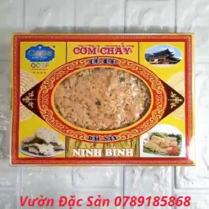 Cơm cháy Cố Đô Hộp 200g cơm cháy chà bông ruốc gà đặc sản Ninh Bình - Vườn Đặc Sản