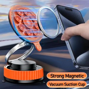 Giá để điện thoại từ tính chân không xoay 360 ° Giá đỡ điện thoại cho xe hơi chân đế iPhone có thể gập lại đa chức năng gắn trên xe 17 Samsung Mi