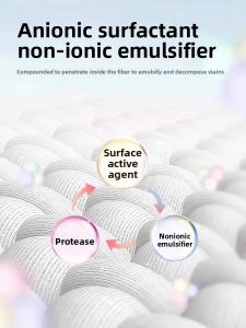 MONLEYTA | Powerful Stain Removal Non-Ionic Clothing Emulsifier Yellow Stain Decomposition No-Wash Cleaner JATTON Clothes Cleaning Agent