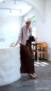 Rok Plisket Polos Motif CYRA by Rania Fashion