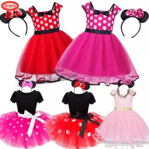 Halloween Cosplay Girls Minnie Skirt Baby Mickey Dress Tulle Princess Dress Childrens Formal Wear Polyester Fiber 100%
