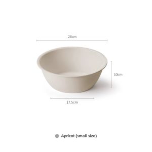 CHUSHE | Heavy-Duty Plastic Basin for Home Use