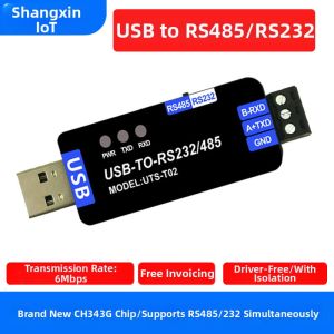 Industrial Grade USB to Rs485 Rs232 Communication Module Serial Port Line Converter Communication Module for Digital Accessories