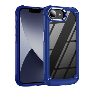 Ốp Lưng Silicon Chống Sốc Hạng Nặng Chắc Chắn Sang Trọng Cho iPhone Pro Max 16 Plus 16e - Vỏ Cứng Trong Suốt Chống Trầy Xước Chống Trượt