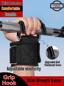 Pull Up Hook / Hand Support For Workout / Wrist Support Hook Grip / Wrist Support Hook Grip Hook Trainer 助力挂钩