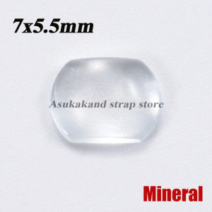Kính Lúp Bằng Kính Khoáng Sapphire Ống Kính Lồi Lịch Cửa Sổ Ngày Tháng Độ Trong Suốt Cao Đồng Hồ Pha Lê Nhiều Kích Cỡ Cho Dụng Cụ Sửa Chữa