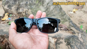 133007 - Kacamata Hitam Pria Model Kotak Bahan Plastik Kokoh Anti silau Elegan Kualitas Terbaik