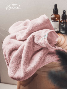 Mũ Khô Tóc KRRAMEL Siêu Thấm Nước Nhanh Khô Khăn Quấn Đầu Khăn Lau Tóc Mũ Tắm Cho Tóc Dài Dụng Cụ Thần Kỳ