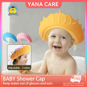 Yana Kamote Baby Shower Cap Protect Caps Hat Kids Thing Ear Guard Adjustable Kids Toddler Waterproof Bath Shampoo Cap Bathing