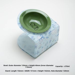 Petdebby | Protective Neck & Spill-Proof Pet Food Bowl