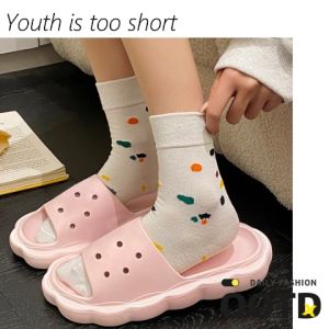 XWshop รองเท้ายางนิ่ม น้ำหนักเบา พื้นนิ่ม ใส่สบาย มีลายกันลื่น ยืดหนุ่มาก รูปทรงน้องก้อนเมฆ สินค้าถูกและดีต้องที่นี่เท่านั้น