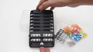 6/12 cách hộp cầu chì kiểu tấm fusebox khối chủ 12V 32V Xe Hơi phổ thông xe buýt thuyền SUV