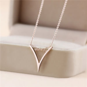 Minimalist Niche Rose Gold Ins Style Choker Necklace