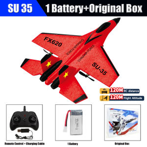 SU35 RC Plane F22 K500 MAX Rc Fighter 2.4G Remote Control Foam Glider Aircraft FX620 EPP Foam Airplane Toys for Children