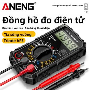 ANENG SZ308 Đồng Hồ Vạn Năng Kỹ Thuật Số Độ Chính Xác Cao AC/DC Điện Áp Hiện Tại Máy Kiểm Tra Điện Áp Hiện Tại HFE Triode Phát Hiện Điện Trở Công Cụ Đa Chức Năng