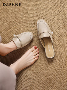Daphne | Summer New Chinese Style Mule Slippers Flat Slip-ons